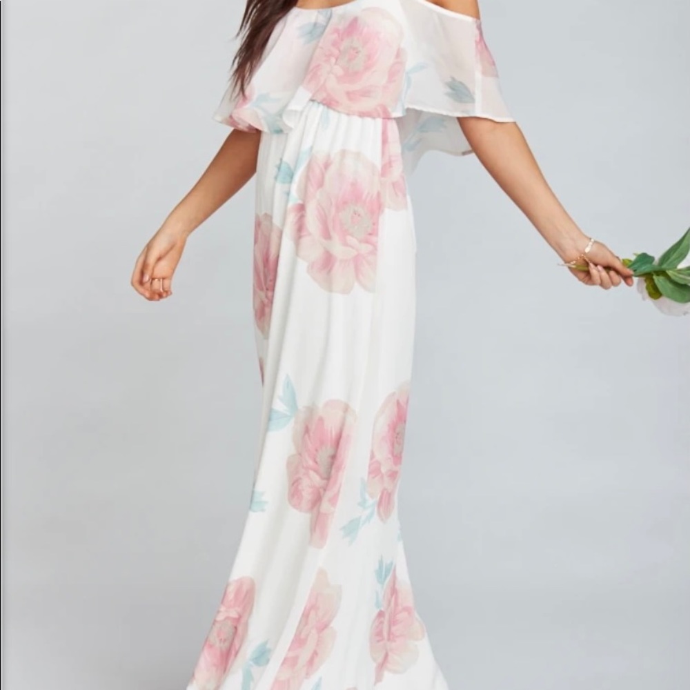 Show Me Your Mumu // Caitlin Ruffle Maxi Dress